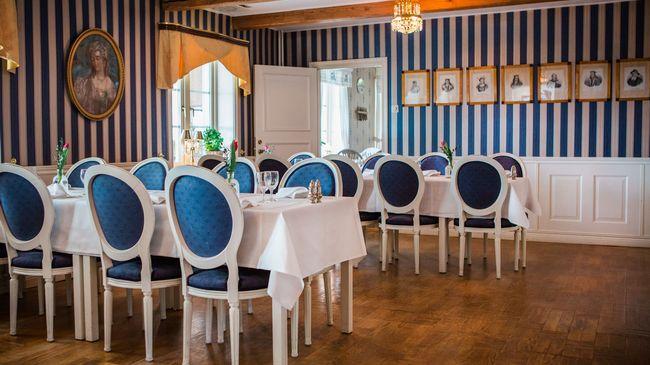 Margretetorps Gaestgifvaregard Vejbystrand 레스토랑 사진